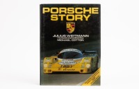 PORSCHE STORY:&nbsp;A copy of "Porsche story", Porsche's competition history, with over 600 photographs, by Julius Weitmann revised and edited by Michael Cotton