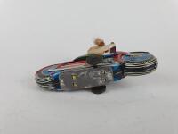 NOVELTY: Five novelty motorcycles, mostly by HAJI Japan c1960s, friction, all 13 cms. - 10