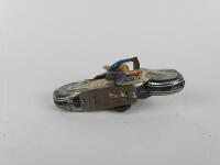 NOVELTY: Five novelty motorcycles, mostly by HAJI Japan c1960s, friction, all 13 cms. - 12