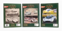 LE MANS THE YEARS:&nbsp;A trio of soft cover books, The Ford and Matra years 1966-1974, The Porsche years 1975-1982, the Porsche and Jaguar years 1983-1991 - 2