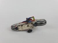 NOVELTY: Five novelty motorcycles, mostly by HAJI Japan c1960s, friction, all 13 cms. - 14