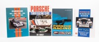 PORSCHE RACING CARS:&nbsp;A quartet&nbsp;of&nbsp;books, Porsche sports racers gold portfolio, Porsche road test portfolio, Porsche racing, Porsche turbo racing cars