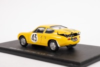 ABARTH SIMCA 1300:&nbsp;A 1:43&nbsp;scale Abarth Simca 1300, the number #43&nbsp;race car&nbsp;was driven to a 14th place finish&nbsp;in the 1962&nbsp;Le Mans 24 hour, with the driver combination of Dubois - Harris - 3