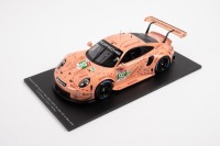 PORSCHE 911 RSR: A 1:18 scale Porsche 911 RSR, the number #92 race car, as driven to a 15th place finish in the 2018 Le Mans 24 hour, with a driver combination of Christensen - Estre - Vanthoor - 2