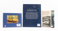 PORSCHE:&nbsp;A trio of Porsche related hard cover books, the racing Porsches a technical triumph, by Paul Frere, Porsche the legend, by Jonathan Wood, ultimate history of Porsche, by Stuart Gallagher - 2