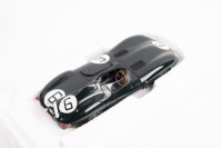 JAGUAR D TYPE: A 1:18 scale Jaguar D type, the number #6 race car as raced to victory in the 1955 Le Mans 24 hour, with the driver combination of Hawthorn - Bueb - 4