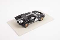 FORD GT40 MK 2: A 1:18 scale Ford GT40 Mk 2, the number #2 Ford motor company Shelby American entered race car&nbsp;that raced to victory in the 1966 Le Mans 24 hour, with the winning driver combination of Bruce McLaren - Chris Amon - 3