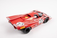 PORSCHE 917K: A 1:12 scale Porsche 917K, the #23 race car as raced to victory at the 1970&nbsp;Le Mans 24 hour, driven by the driver combination of Attwood - Herrmann - 6