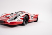PORSCHE 917K: A 1:12 scale Porsche 917K, the #23 race car as raced to victory at the 1970&nbsp;Le Mans 24 hour, driven by the driver combination of Attwood - Herrmann - 7