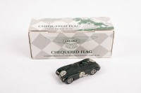 JAGUAR C TYPE: A 1:43&nbsp;scale white metal&nbsp;Jaguar C type, the number #18&nbsp;race car that was raced to victory&nbsp;in the 1953&nbsp;Le Mans 24 hour, with the driver combination of Rolt - Hamilton