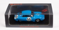 CD DYNA COUPE:&nbsp;A 1:43&nbsp;scale CD dyna coupe, the number #53&nbsp;race car entered by Panhard and Levassor&nbsp;was driven to a 16th place finish&nbsp;in the 1962&nbsp;Le Mans 24 hour, with the driver combination of Guillaudin - Bertaut