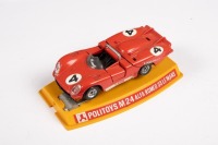 ALFA ROMEO: A Politoys 1:43 scale, M24 Alfa Romeo 33 Le Mans, on presentation base