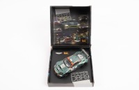 ASTON MARTIN DBR9:&nbsp;A 1:43&nbsp;scale Aston Martin DBR9, the number #58 Aston Martin racing&nbsp;entered&nbsp;race car that was a non finisher&nbsp;in the 2005&nbsp;Le Mans 24 hour, with the driver combination of Kox, Lamy, Enge