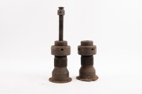 BUGATTI: A pair of left & right Bugatti wheel hub pullers to suit 42RW wire wheels [Location: Melbourne]