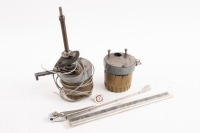 EYQUEM: Two circa 1920s Eyquem, made in France, 12V wiper motors, one wiper arm & blade included [Location: Melbourne]