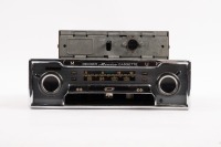 BECKER: A Becker 'Mexico' AM / FM cassette stereo, likely circa late 1960s, comes with adjoining amplifier, commonly used in Mercedes and Porsche [Location: Melbourne]