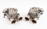 WEBER: A pair of made in Italy Weber type 45DCOE13, with numbers stamped 4135 & 1109 carburettors [Location: Melbourne]