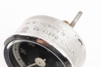 VDO: A VDO oil gauge, dated '8.78'. lbs./sq.inch, 63mm wide overall [Location: Melbourne] - 2