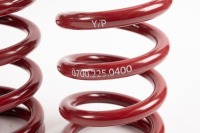 EIBACH: Two NOS Eibach racing coil springs, 7 inch length, 2.25 inch diameter, rate 400 lbs [Location: Melbourne] - 2