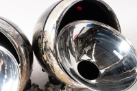 HEADLAMPS: A pair of Carello headlamps, with NOS internals such as globes & reflectors [Location: Melbourne] - 2