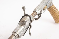 SIDE SPOT LAMP: A circa 1940s or 1950s Guide, made in the USA, side spot lamp fixed on adjustment handle, thought to be used in police vehicles, lens diameter 13.5cm [Location: Melbourne] - 2