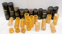 KING SPRINGS: A group of assorted King Springs of varying sizes [Location: Melbourne]