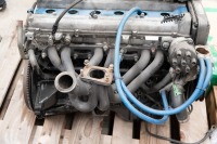 TOYOTA: A late 1980s / early 1990s Toyota 1G-GTE engine, 24 valve, with twin turbo intercooler [Location: Melbourne] - 7