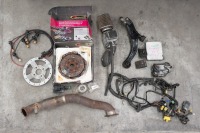 TOYOTA: A group of assorted parts thought to accompany Toyota engine (lot 150) [Location: Melbourne]