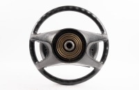 MERCEDES: A Mercedes-Benz W124 / W126 steering wheel with airbag [Location: Melbourne] - 2