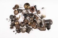 MORRIS COWLEY: A Morris Cowley carburettor and other assorted small engine parts [Location: Melbourne]