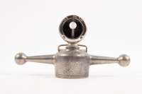 BOYCE MOTOMETER: A dog bone radiator cap with Boyce Motometer (Midget model) affixed [Location: Melbourne] - 2