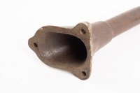 SPARE WHEEL HOLDER: An early Rolls-Royce running board spare wheel holder, 33cm long [Location: Melbourne] - 2
