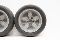 WHEELS: Two non original Mercedes-Benz 'Penta' style 16 inch alloy wheels with tyres [Location: Melbourne] - 2