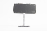 LUCAS: A Lucas No.104 small rear view chrome mirror, lens width 9cm [Location: Melbourne]