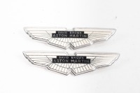 ASTON MARTIN: An original 'David Brown Aston Martin' winged badge, 12cm long [Location: Melbourne]