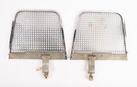 MERCEDES-BENZ: A pair of left and right side grilles thought to possibly suit Mercedes-Benz 220 or 250 models [Location: Melbourne]