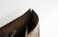BONNET: A possible 1930s or 1940s small capacity British make folding bonnet engine cover [Location: Melbourne] - 2