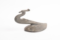 CHEVROLET: A circa 1934 Chevrolet Master Series DA model 'Phoenix' hood ornament, part number 'T-29702', 16cm long [Location: Melbourne]