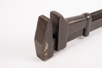 F SPANNER: An early W & B, made in USA, adjustable railroad 'F' spanner, 55cm long [Location: Melbourne] - 2