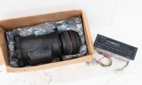 JAGUAR: Two Jaguar items, includes an Apco-Air compressor [P/N 50-001] thought to suit Jaguar XJS and a Eurovox Jaguar AM/FM/Cassette stereo [Model No.MCC-2461A] [Location: Melbourne]
