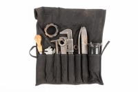 ROLLS-ROYCE: A group of tools thought to suit early Rolls-Royce models in fitted pouch, [Location: Melbourne]