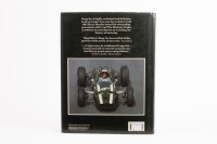 DOUG NYE: The Cooper Cars book by Doug Nye, hardcover 2nd edition, hand signed inside cover by Sir Jack, 376 pages - 4