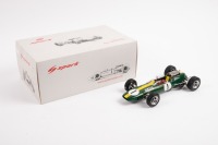 LOTUS 33: A 1:18 scale Spark model of a Lotus 33, No.1, German GP 1965 winner as driven by Jim Clark, boxed