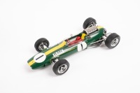 LOTUS 33: A 1:18 scale Spark model of a Lotus 33, No.1, German GP 1965 winner as driven by Jim Clark, boxed - 2