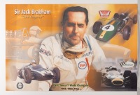 PHILLIP ISLAND: A commemorative P.I Classic poster featuring Brabhams plus a 'The Legend' Brabham poster, largest 59.5cm high, 42cm wide - 2