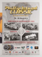 PHILLIP ISLAND: A commemorative P.I Classic poster featuring Brabhams plus a 'The Legend' Brabham poster, largest 59.5cm high, 42cm wide - 3