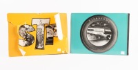 RACE REPORT: Two editions of 'Race Report', by Eddie Guba, hardcover books, includes edition number one, published 1968 and edition number three, published 1970 - 2