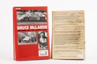 BRUCE MCLAREN: Two hardcover books related to Bruce McLaren - 2