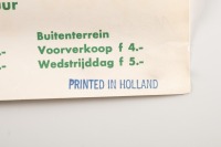 DUTCH GP: A 1960 Dutch Grand Prix poster, race won by Jack Brabham in his works Cooper T51, 78cm high, 53.5cm wide - 2