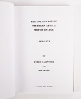 SOUTH AFRICA: A limited edition (91/100) hardcover record of SA F1 Racing from 1960-1975 by Peter McIntosh with Paul Sheldon - 3